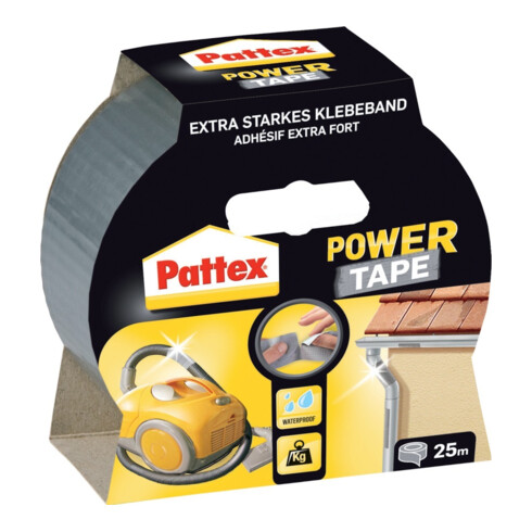 Pattex Power Tape 50 mm x 50 m, argent Henkel