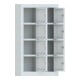 Pavoy Kleinfachschrank, 815x460x200 mm, 8 Fächer, RAL 7035