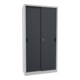 Pavoy Schiebetürenschrank, 1950x1000x400 mm, 4 Böden verzinkt, RAL 7035/7016-1