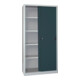 Pavoy Schiebetürenschrank, 1950x1000x500 mm, 4 Böden verzinkt, RAL 7035/7016-4