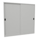Pavoy Schiebetürenschrank, 1950x2000x400 mm, 8 Böden verzinkt, RAL 7035-1
