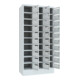 Pavoy Schließfachschrank, 3 x 10 Fächer, Korpus / Front Lichtgrau