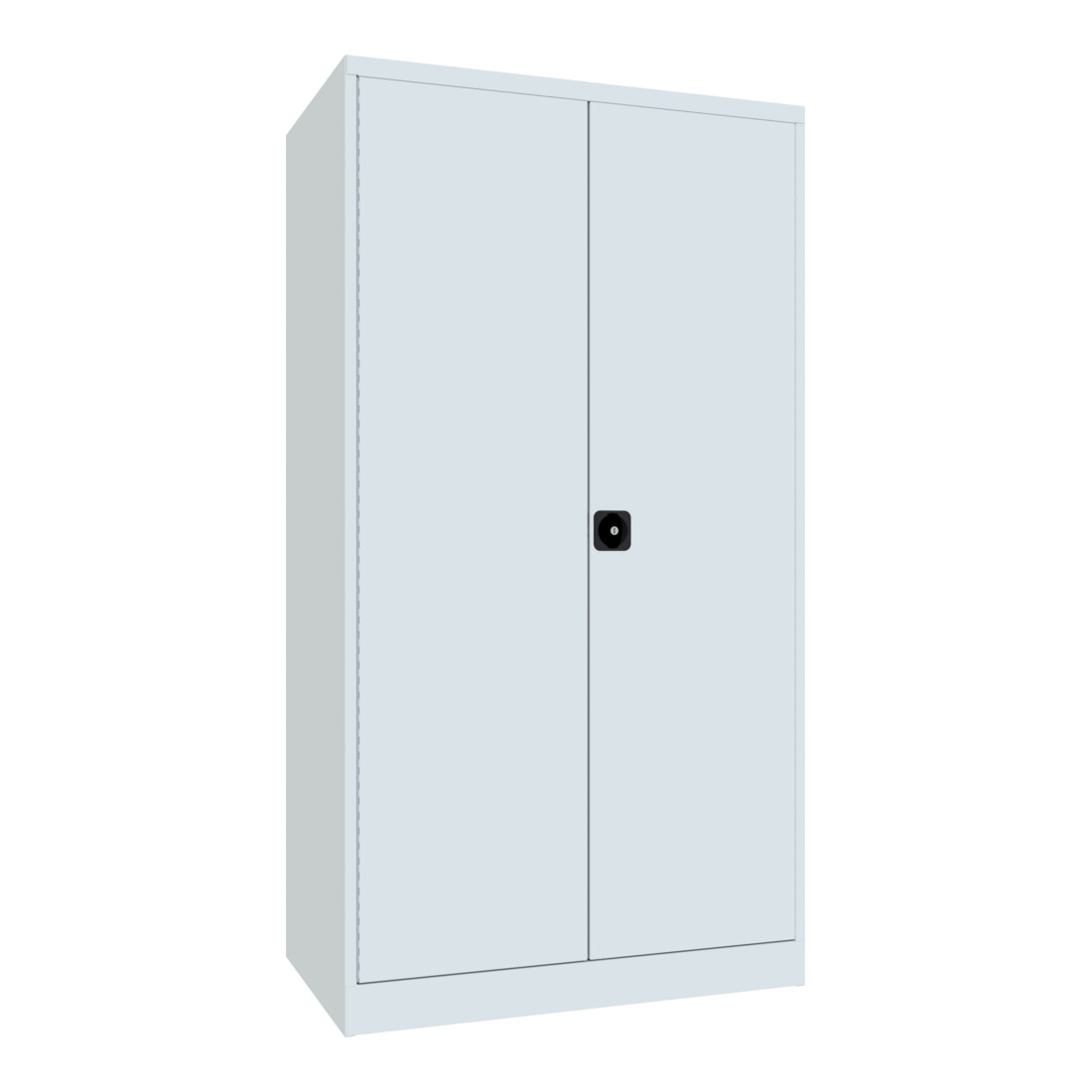 Pavoy Schwerlastschrank 1950x1040x630, 4 Fachböden a 120 kg Traglast, RAL 7035