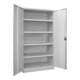 Pavoy Schwerlastschrank 1950x1040x630, 4 Fachböden a 120 kg Traglast, RAL 7035