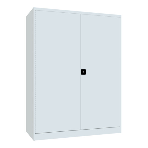 Pavoy Schwerlastschrank 1950x1470x630 Großraum, 4 Fachböden a 120 kg, RAL 7035