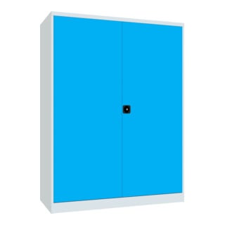 Pavoy Schwerlastschrank 1950x1470x630 Großraum, 4 FB a 200 kg, RAL 7035/5012