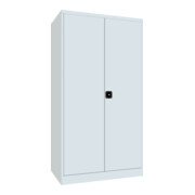 Pavoy Schwerlastschrank, 3 Fachböden a 120 kg, 3 Schubladen a 175 mm, Ral 7035