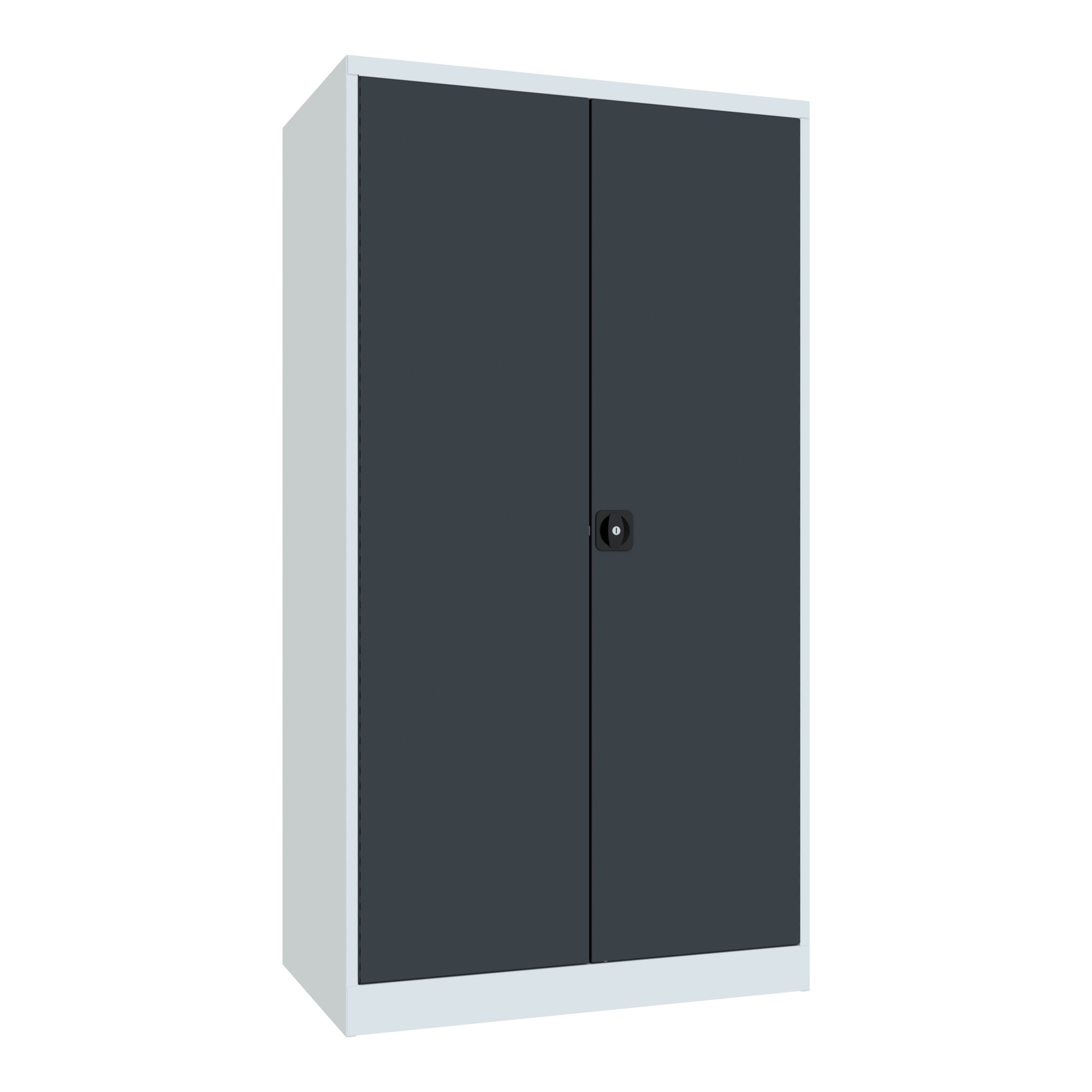Pavoy Schwerlastschrank, 3 Fachböden a 200 kg, 3 Schubladen a 175 mm, Ral 7035/7016