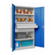 Pavoy Schwerlastschrank, 3 Fachböden a 200 kg, 3 Schubladen, RAL 7035/5010-5