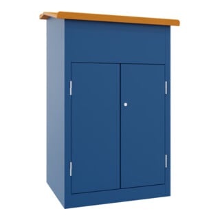 Pavoy Stehpult geschlossen, 1200x700x600 mm, RAL 5010