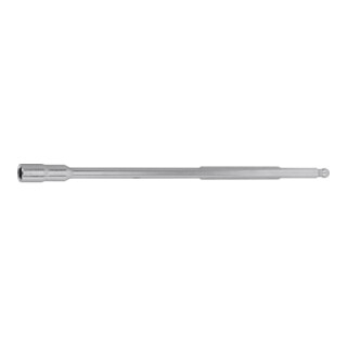 PB Swiss Tools 6 mm-mes met magneet met 1/4 inch-bitopname, totale lengte: 180 mm