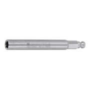PB Swiss Tools 8 mm-steel, met magneet met 1/4 inch-bitopname, Totale lengte: 80 mm