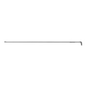 PB Swiss Tools Clé mâle coudée 6 pans 90°– 100° longue, avec tête sphérique et tige courte chromé, Hexagonal: 1,5 mm