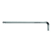 PB Swiss Tools Clé mâle coudée 6 pans, longue chromée, Hexagonal: 3/8 Pouces