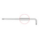 PB Swiss Tools Clé mâle coudée 6 pans, longue chromée, Hexagonal: 6 mm-4