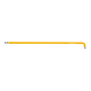 Clés mâles coudées PB Swiss Tools, longues, à bout sphérique et à tige courte, revêtement par poudre