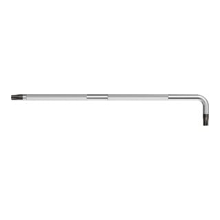 PB Swiss Tools Clé mâle coudée pour TX, moletée, Profil TX: TX25
