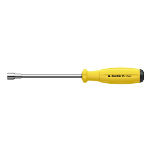 PB Swiss Tools dopsleutel met tweecomponenten-SwissGrip-handvat ESD, Sleutelwijdte: 6 mm
