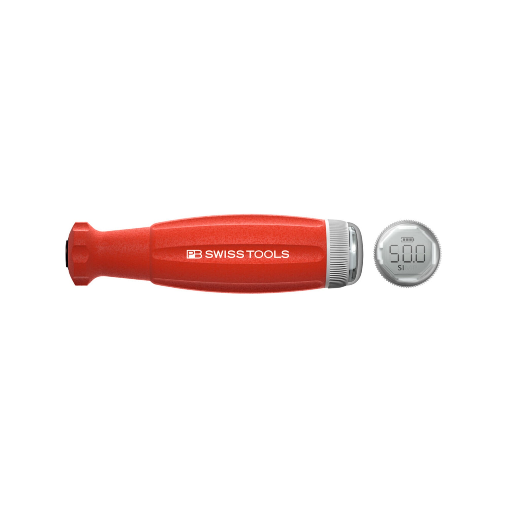 PB Swiss Tools Drehmoment-Schraubendreher mit Digitalanzeige, Wechselklingenaufnahme 50 cN·m