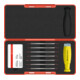 PB Swiss Tools Drehmoment-Schraubendreher-Sortiment, 8-teilig mit Skala, Wechselklingenaufnahme, ESD, 50 cN·m-1