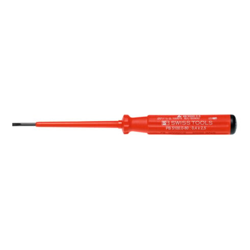PB Swiss Tools Elektriker-Schraubendreher SwissGrip, vollisoliert