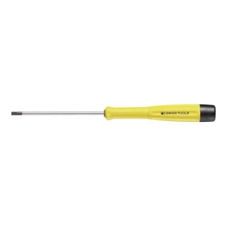 PB Swiss Tools Elektronik-Schraubendreher ESD Schlitz 2,5x0,4x80mm