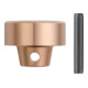 PB Swiss Tools Embout de rechange, cuivre plat, Diamètre de la tête du maillet: 24 mm-1