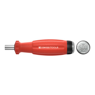 PB Swiss Tools Cacciavite dinamometrico con display digitale, attacco per bit D 6,3