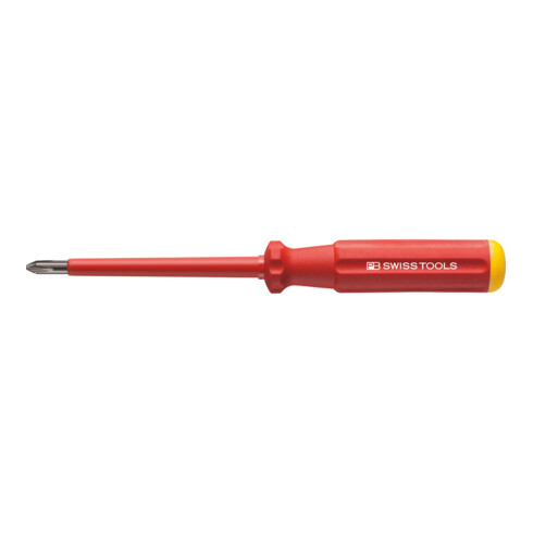 PB Swiss Tools Cacciavite per viti a croce Phillips Classic interamente isolati, Dim. impronta a croce: 1