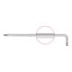 PB Swiss Tools haakse schroevendraaier zeskant, lang, met kartelrand, Zeskant: 1,5 mm