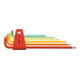 PB Swiss Tools haakse schroevendraaierset zeskant, lang, poedercoating, Aantal sleutels: 7-1