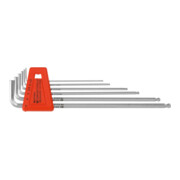 PB Swiss Tools haakse schroevendraaierset zeskant verchroomd, Aantal sleutels: 6