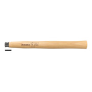 Vervangende hickory handgreep met wig, 60 mm