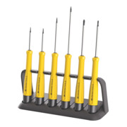 PB Swiss Tools Jeu de 6 tournevis d'atelier pour visà fente et Phillips, ESD, Nombre de tournevis: 4/2