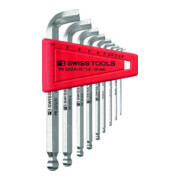 PB Swiss Tools Jeu de clés hexagonales angulaires 9 pcs 1,5-10 mm 100 degrés dans support plastique