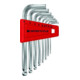 PB Swiss Tools Jeu de clés hexagonales coudées 8 pièces 1,5-8mm tête sphérique, support plastique-1