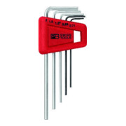 PB Swiss Tools Jeu de clés hexagonales en porte-outils plastique 5 pcs 0,71-2mm