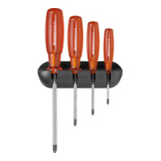 PB Swiss Tools Jeu de tournevis 4 pcs PH avec support mural Multicraft-4