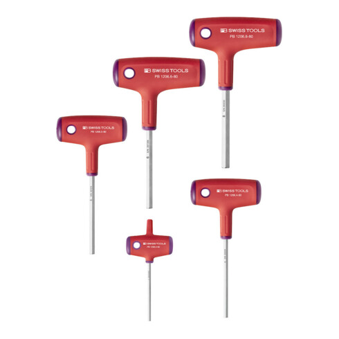 PB Swiss Tools Jeu de tournevis à poignée transversale en carton 5 pièces 3-8mm