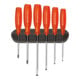 PB Swiss Tools Jeu de tournevis d’atelier visà fente et Phillips, Nombre de tournevis: 4/2-1