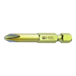 PB Swiss Tools Klinge, für Phillips, Schaft E 6,3, Kreuzschlitzgröße 3, 95 mm Länge
