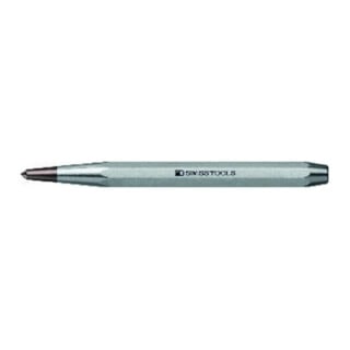 PB Swiss Tools Körner, Sonderqualität, verchromt, Hartmetallspitze, 12 mm Schaftdurchmesser