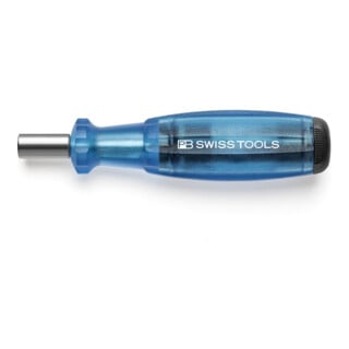 PB Swiss Tools Magazin-Bithalter PB 6464 blau 8-teilig Schlitz PH TX
