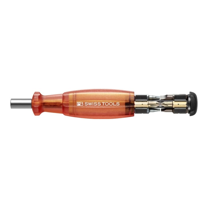 PB Swiss Tools Magazin-Bithalter PB 6464 rot 8-teilig Schlitz PH TX