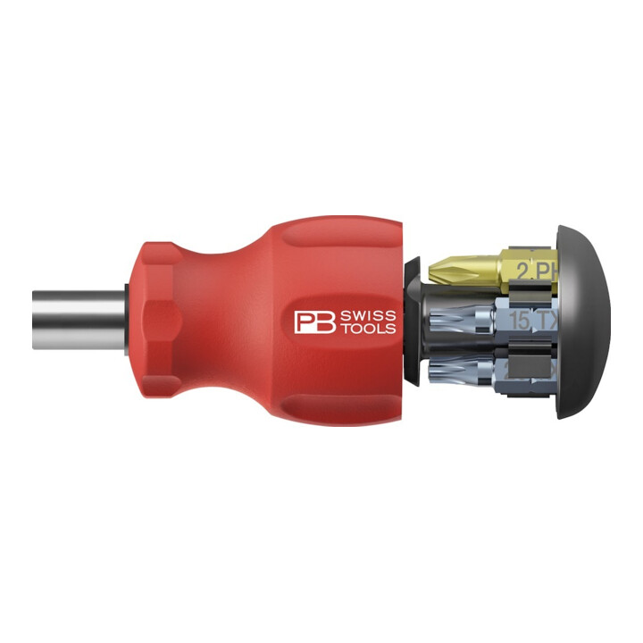 PB Swiss Tools Magazin-Bithalter Stubby Edelstahl magnetisch