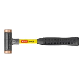 Marteau sans recul PB Swiss Tools, avec inserts en cuivre, manche en super verre