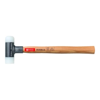 PB Swiss Tools Marteau doux avec manche en bois sans rebond 35 mm