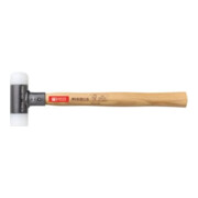 PB Swiss Tools Mazza antirimbalzo con tasselli in nylon, manico in noce americano