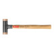PB Swiss Tools Mazza antirimbalzo con tasselli in rame, manico in noce americano-1
