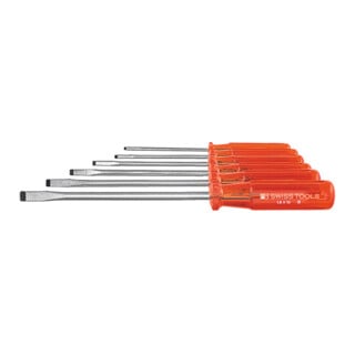 PB Swiss Tools Norm-Schraubendreher-Satz, mit Kunststoffheft, 5-teilig